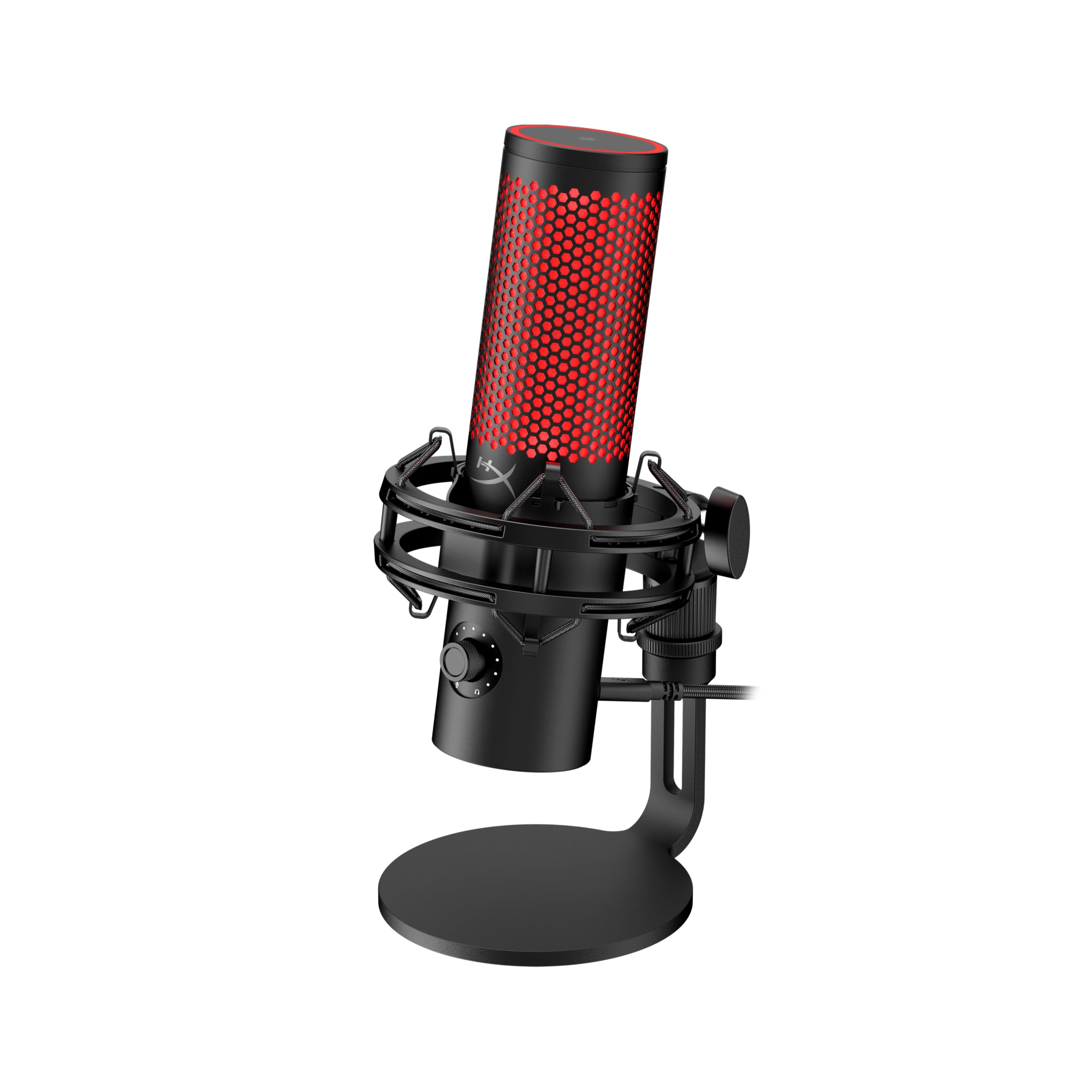 HyperX QuadCast 2 – USB Microphone for Gaming, Streaming and Podcasting, with On