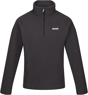 Regatta Montes Men's Lightweight Mini Stripe Microfleece Zip Neck Fleece (Pack of 1)