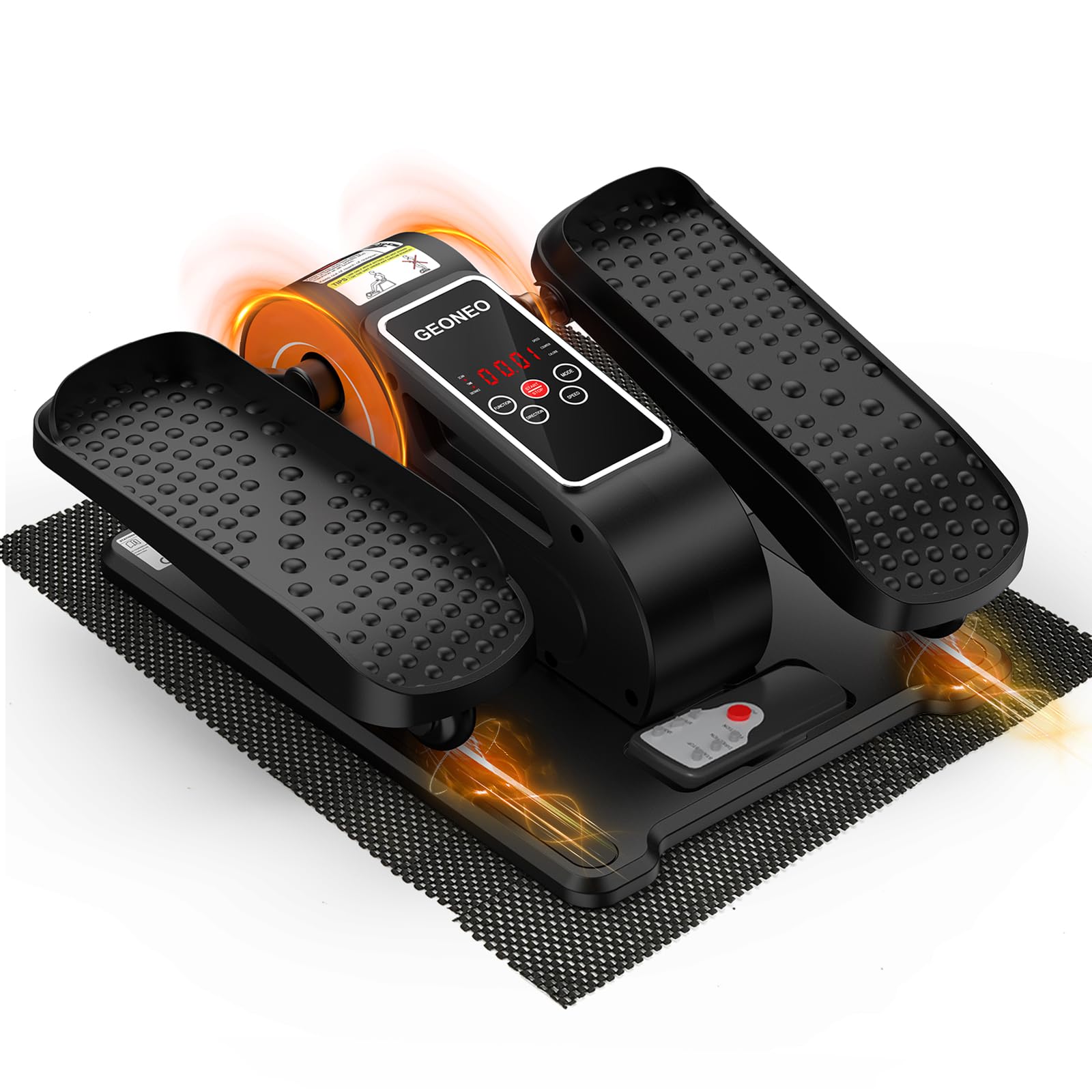 Under Desk Elliptical Machine, Electric Elliptical Leg Exerciser for Senior | Qu