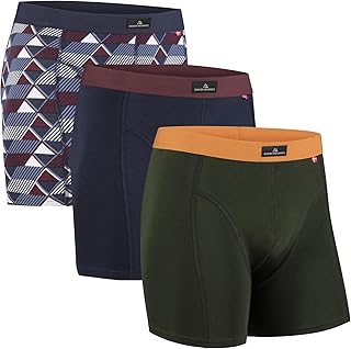 DANISH ENDURANCE Boxer Uomo Cotone, con o Senza Patta, 3 o 10 Paia