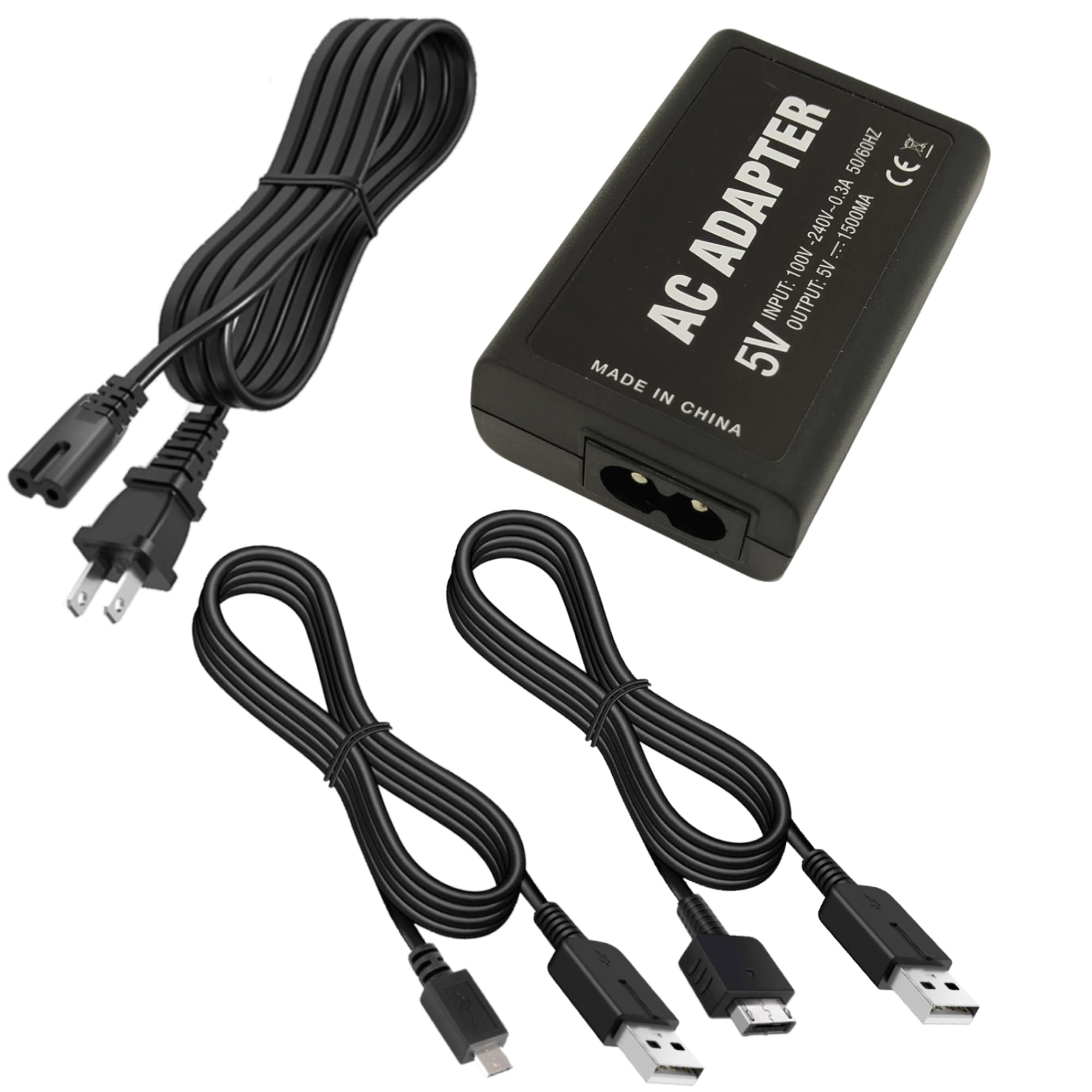 slpreake Charger for PSVita,Replacement Power Cable with USB Charging Cable Comp