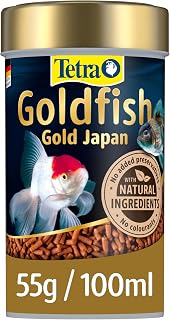 Tetra Japan Goldfish Fish Food, Mini-Sticks Premium Food for Fancy Goldfish, 100 ml
