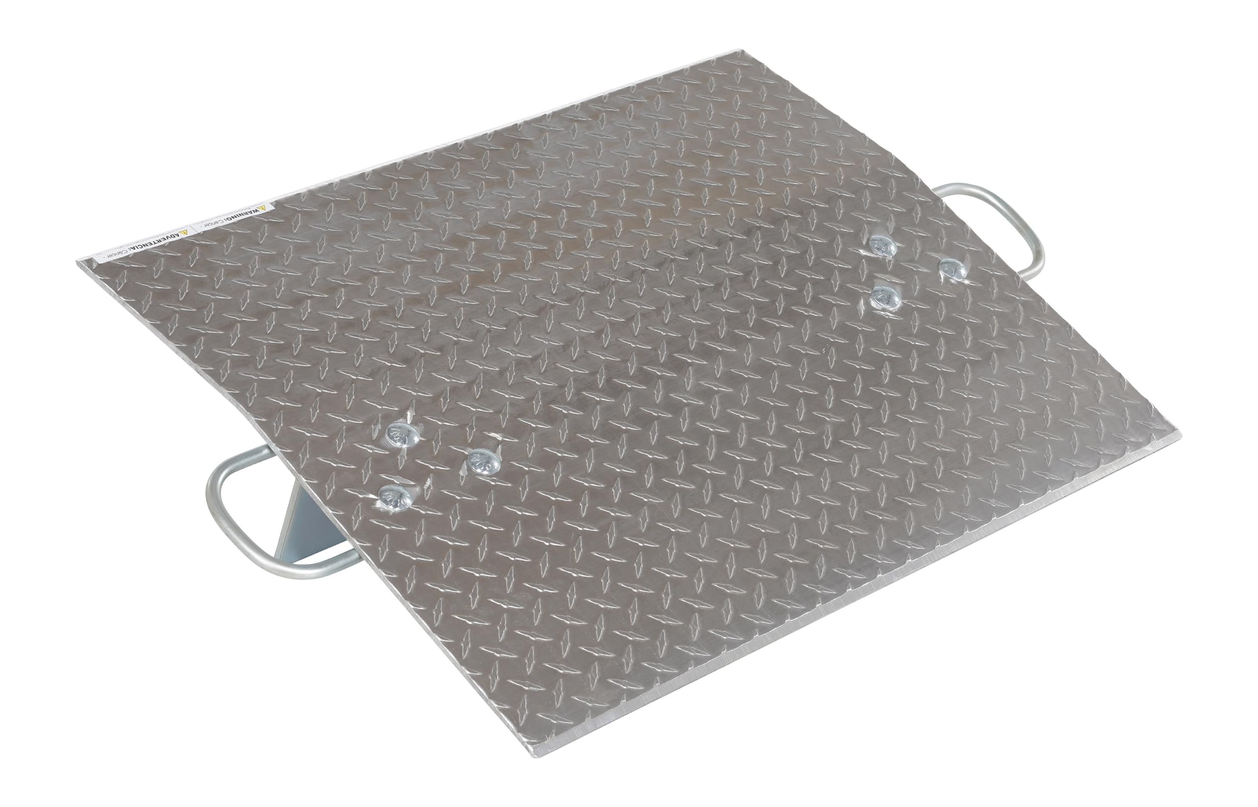 Vestil A-3024 Hand Truck Dock Plate, Aluminum, 500-lb. Capacity, 24" Length, 30"