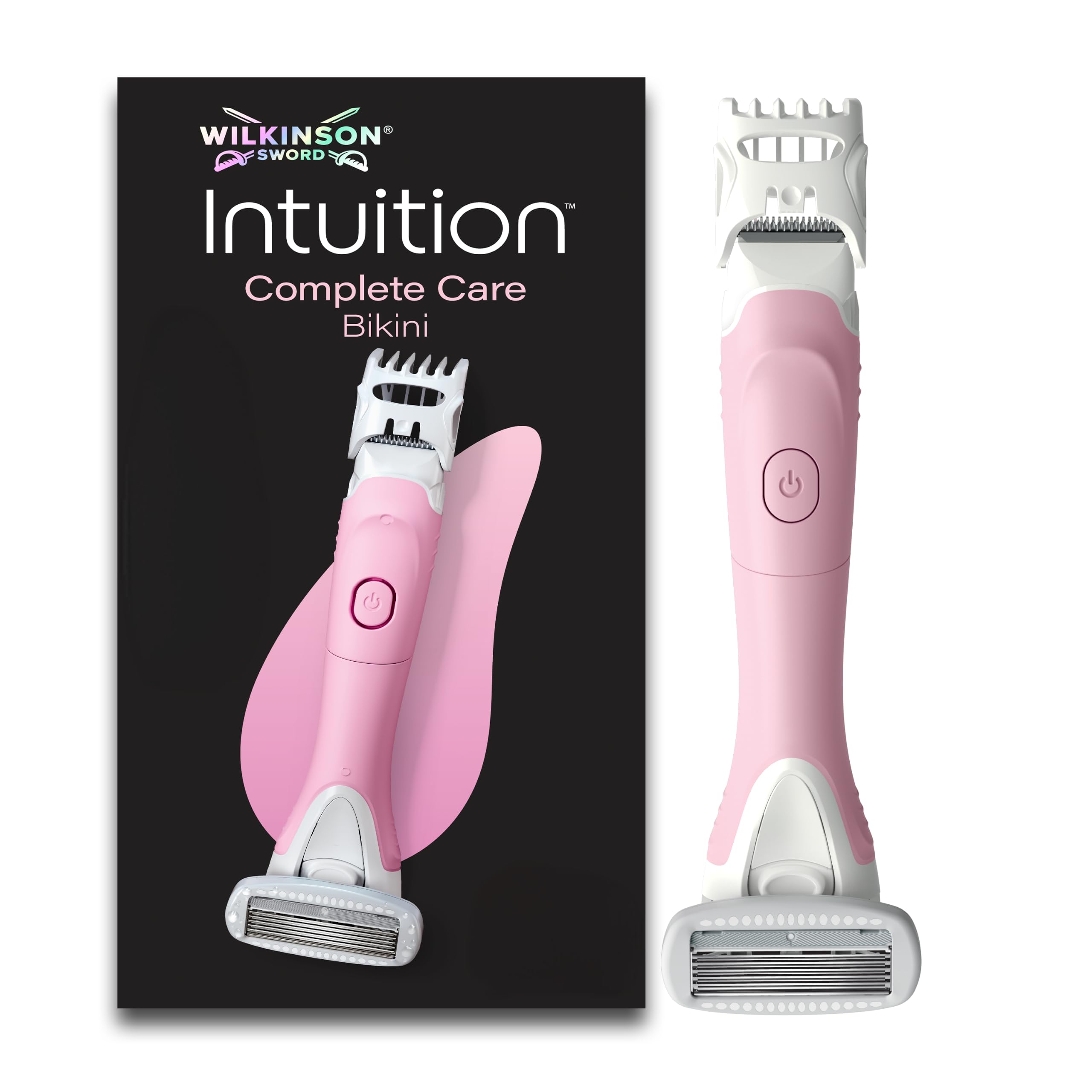 Wilkinson Sword Intuition Complete Care Women’s Bikini Trimmer and Shaver | 2in1