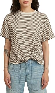 G-Star Stripe Relaxed Knot R T Wmn Camiseta Mujer (Pack de 1)