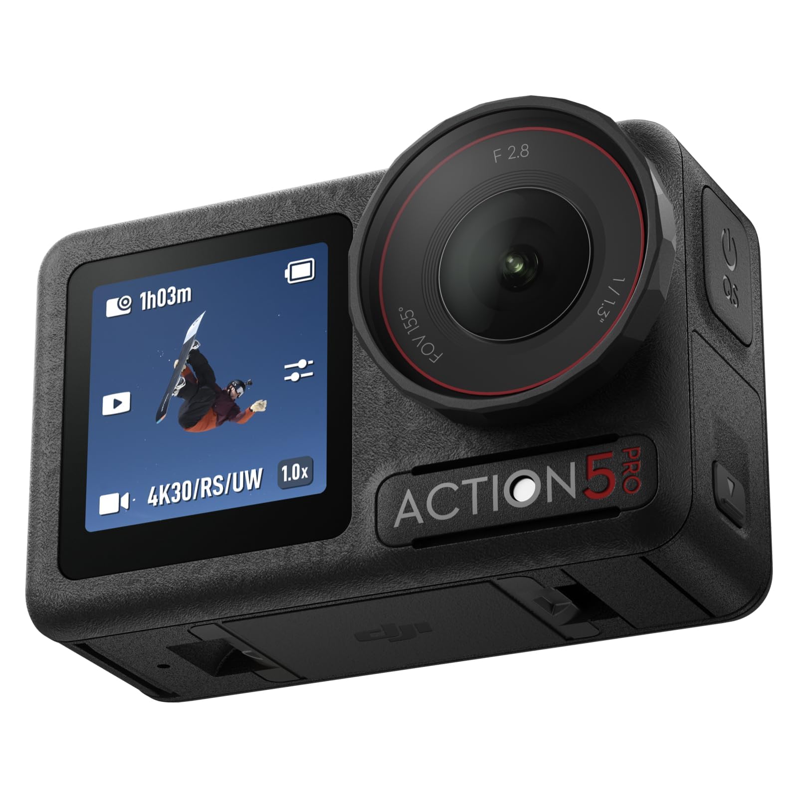 DJI Osmo Action 5 Pro Essential Combo, 4K Action Camera for Quick Start | 1/1.3″