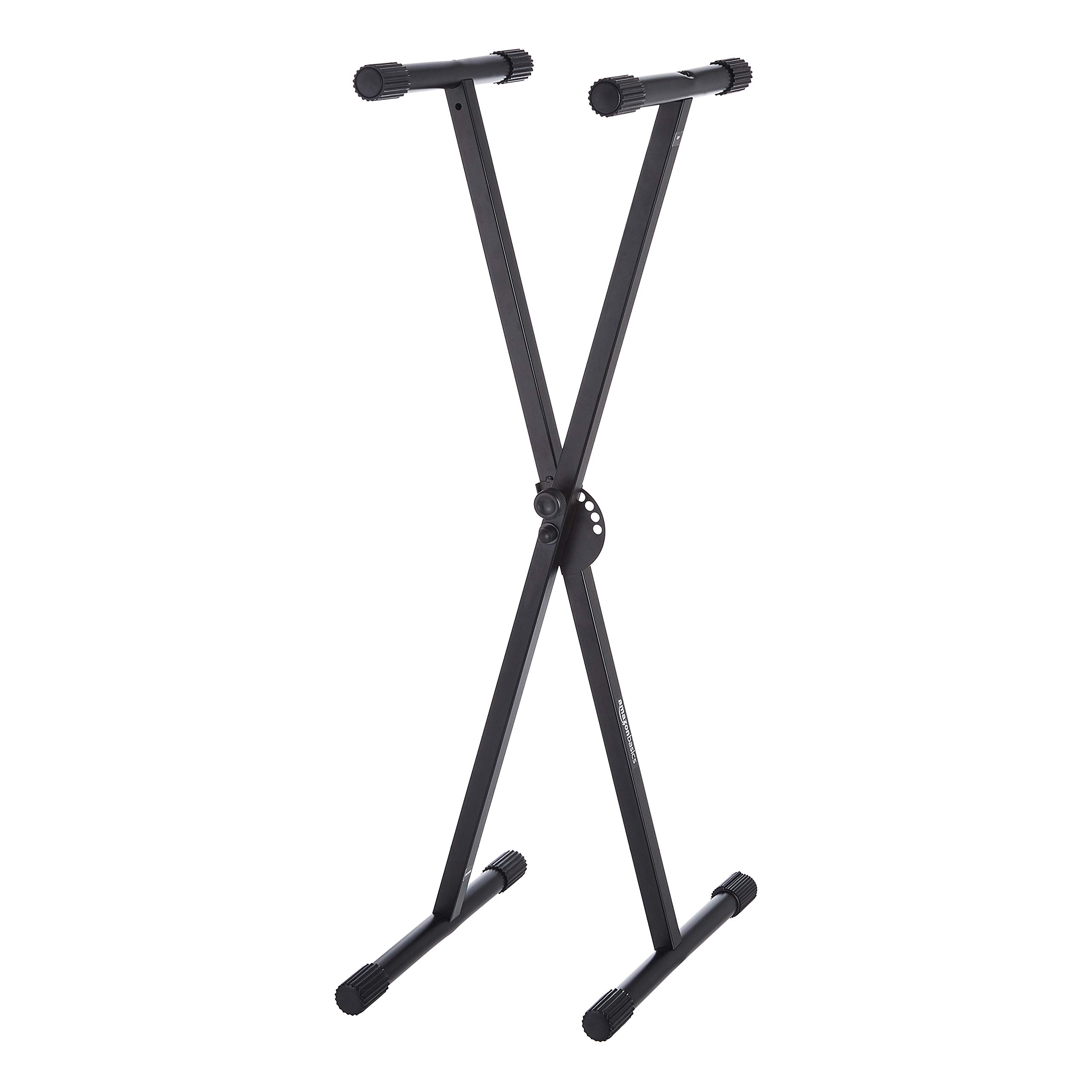 Amazon Basics Keyboard and Piano Stand, Adjustable Height, Portable Single-X-Sha