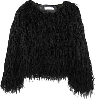 Spring Winter Fluffy Faux Fur Coat Women's Shaggy Jacket Outwear