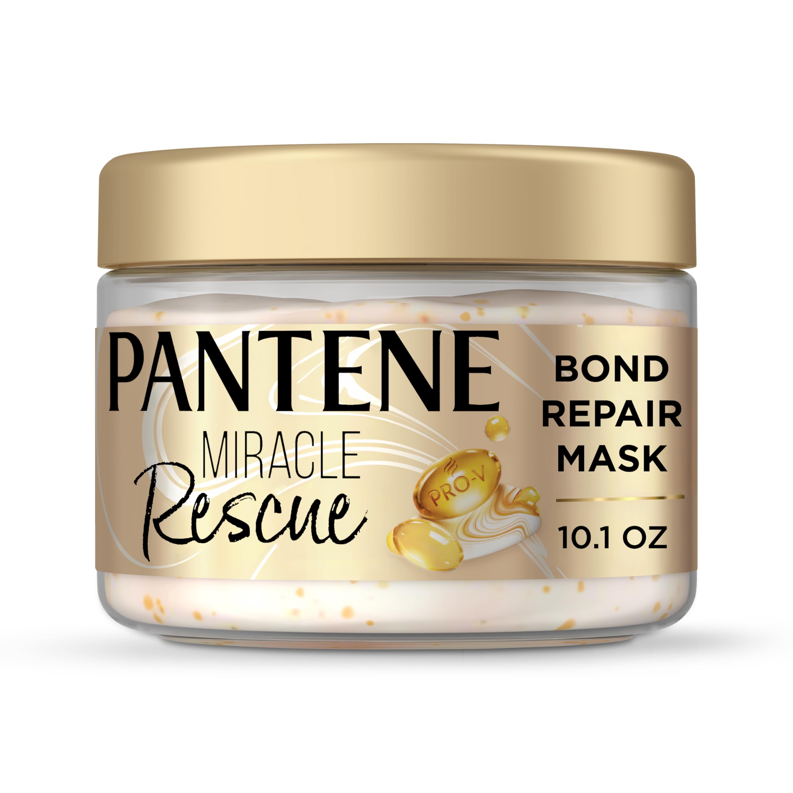 Pantene Miracle Rescue Hair Mask, Intensive Bond Repair with Melting Pro-V Pearl