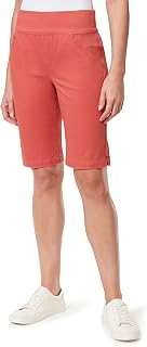 Gloria Vanderbilt Bermuda da Donna Amanda Senza Lacci, Cachi, 40