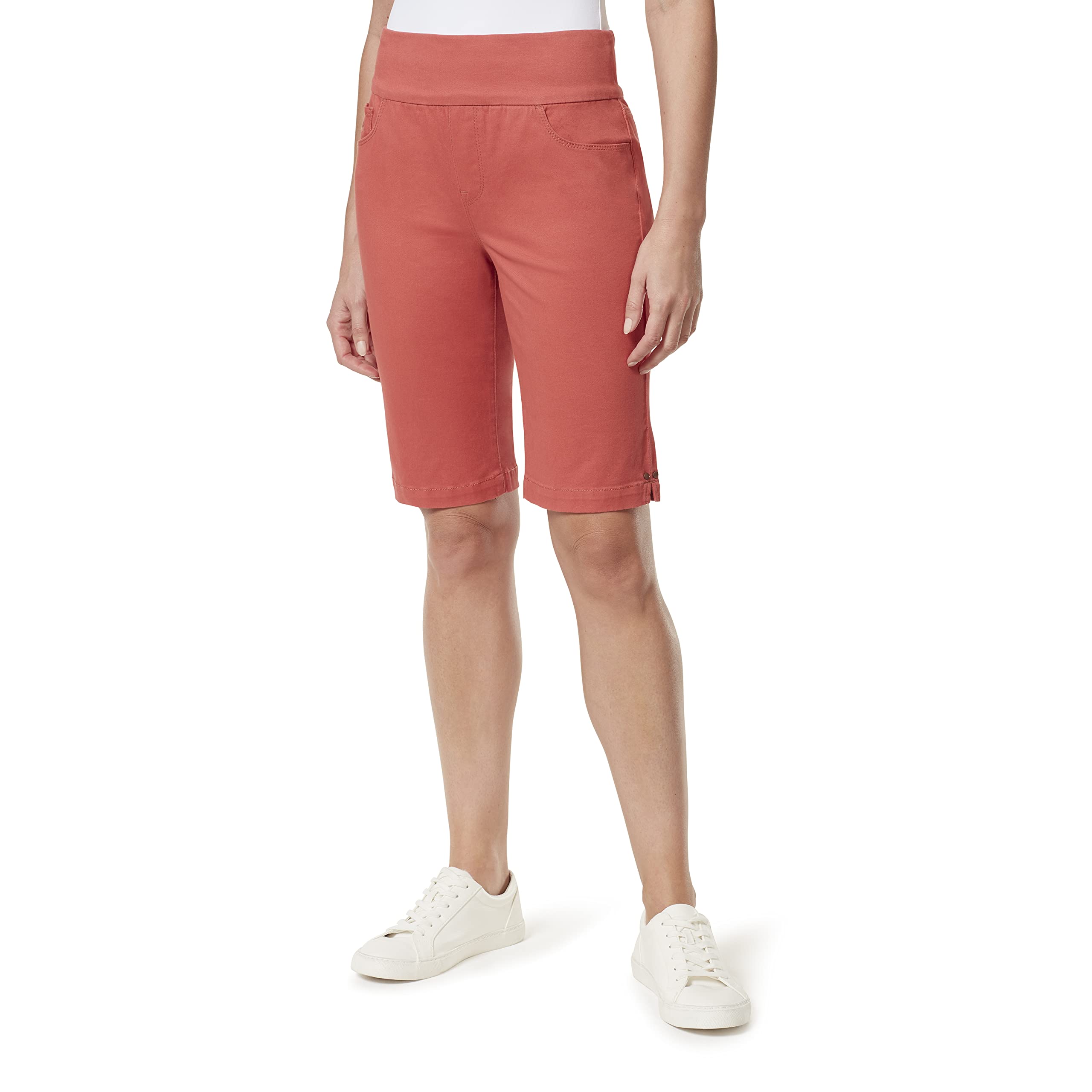 Gloria Vanderbilt Bermuda da Donna Amanda Senza Lacci, Cachi, 40