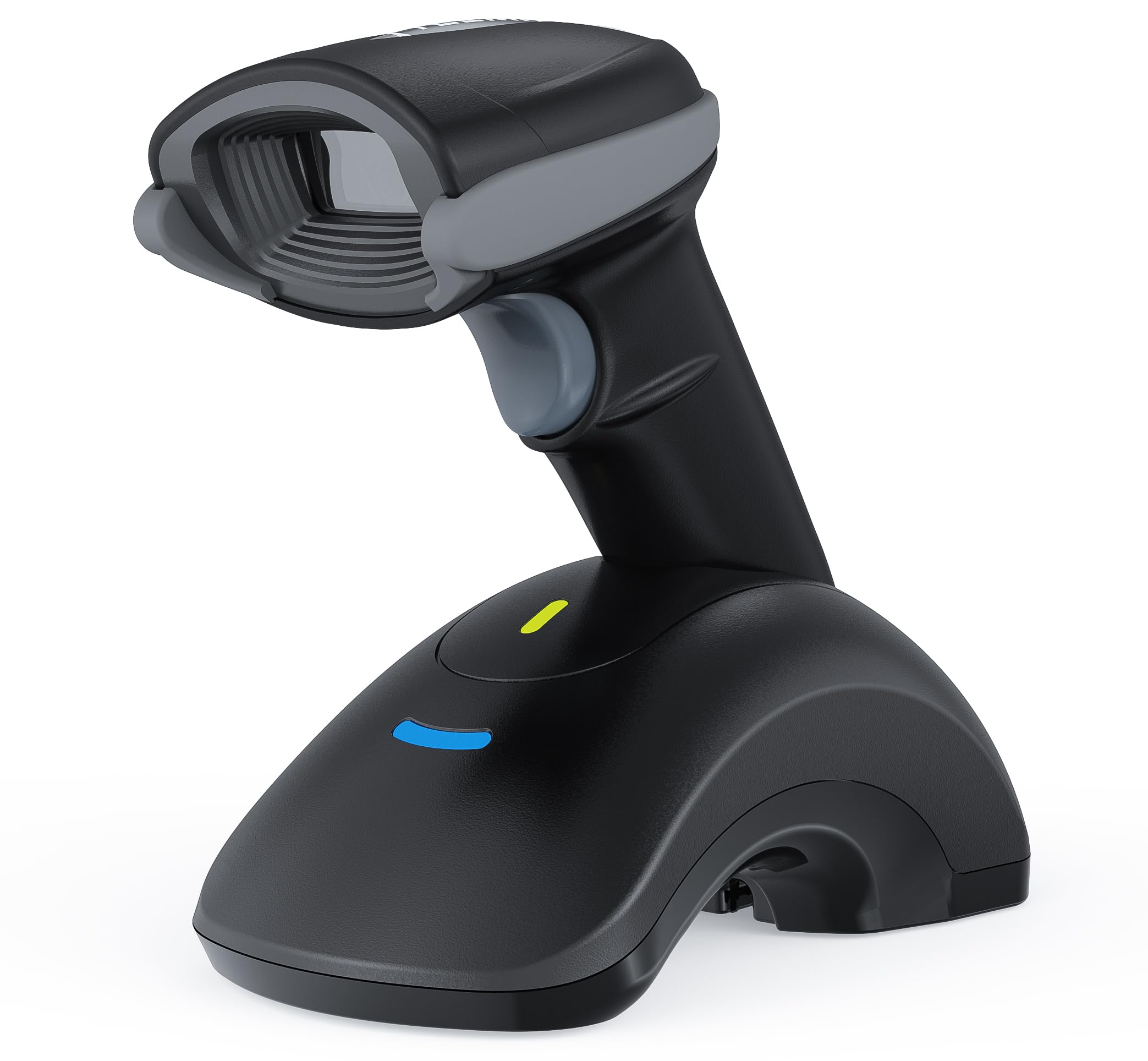 TEEMI 2D Bluetooth Barcode Scanner with USB Charging Cradle Data Receiver