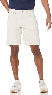 Amazon Essentials Mens Straight-fit 9" Inseam Stretch 5-Pocket Shorts