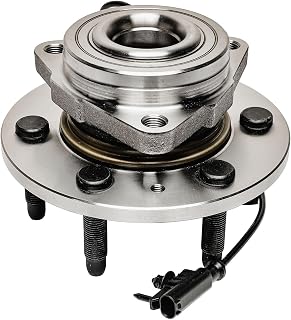 Detroit Axle - 4WD Front Wheel Bearing Hub for Chevy GMC Silverado Sierra Yukon XL 1500 Tahoe Avalanche Cadillac Escalade ESV EXT, Wheel Hub Assembly and Bearing Replacement