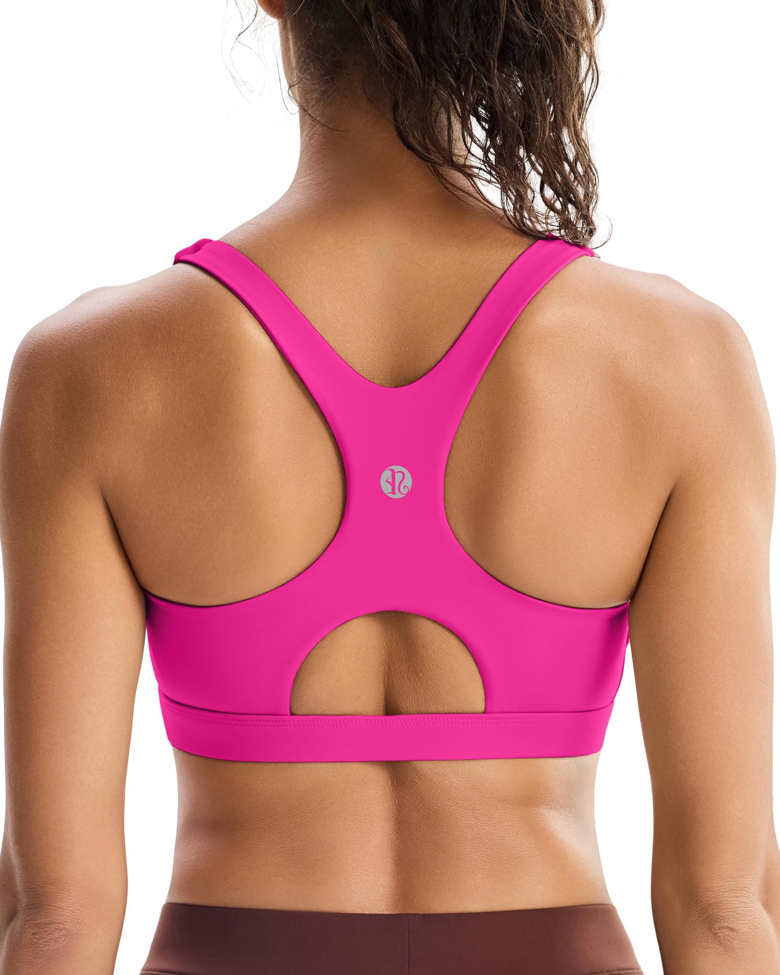 RUNNING GIRL Women's Full Coverage Sports Bra
