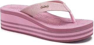 ONCAI Platform Flip Flops for Women Fashion Elegant Summer Flip Flops with Comfortable Rubber Sole for Outdoor Walking (US 5-11)
