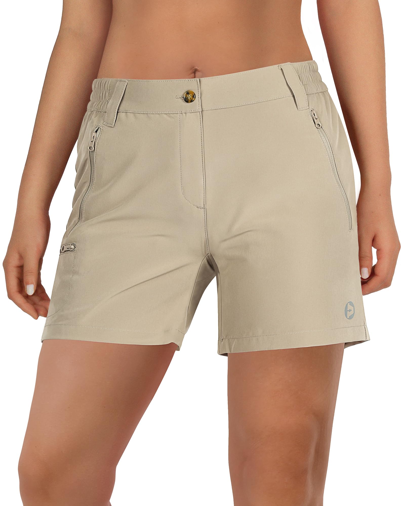 Outdoor Ventures Womens Quick Dry Shorts UPF 50+ Lightweight Hiking Shorts