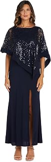R&M Richards Long Mother of The Bride Formal Dress