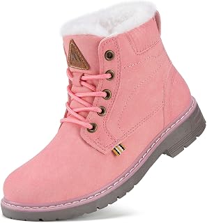 Mishansha Children's Winter Boots Shoes Boys Girls 7-4 UK
