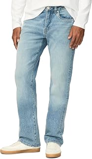 Buffalo David Bitton Mens Relaxed Straight Leg Driven Jean