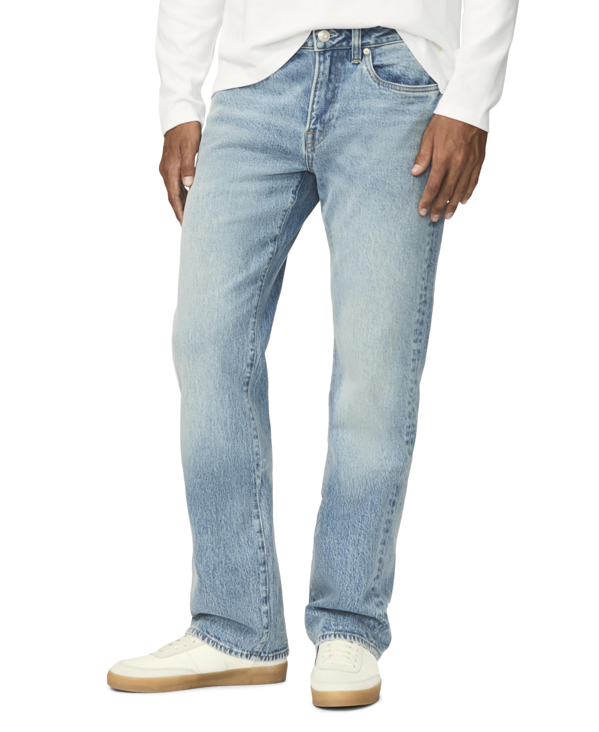 Buffalo David Bitton Mens Relaxed Straight Leg Driven Jean