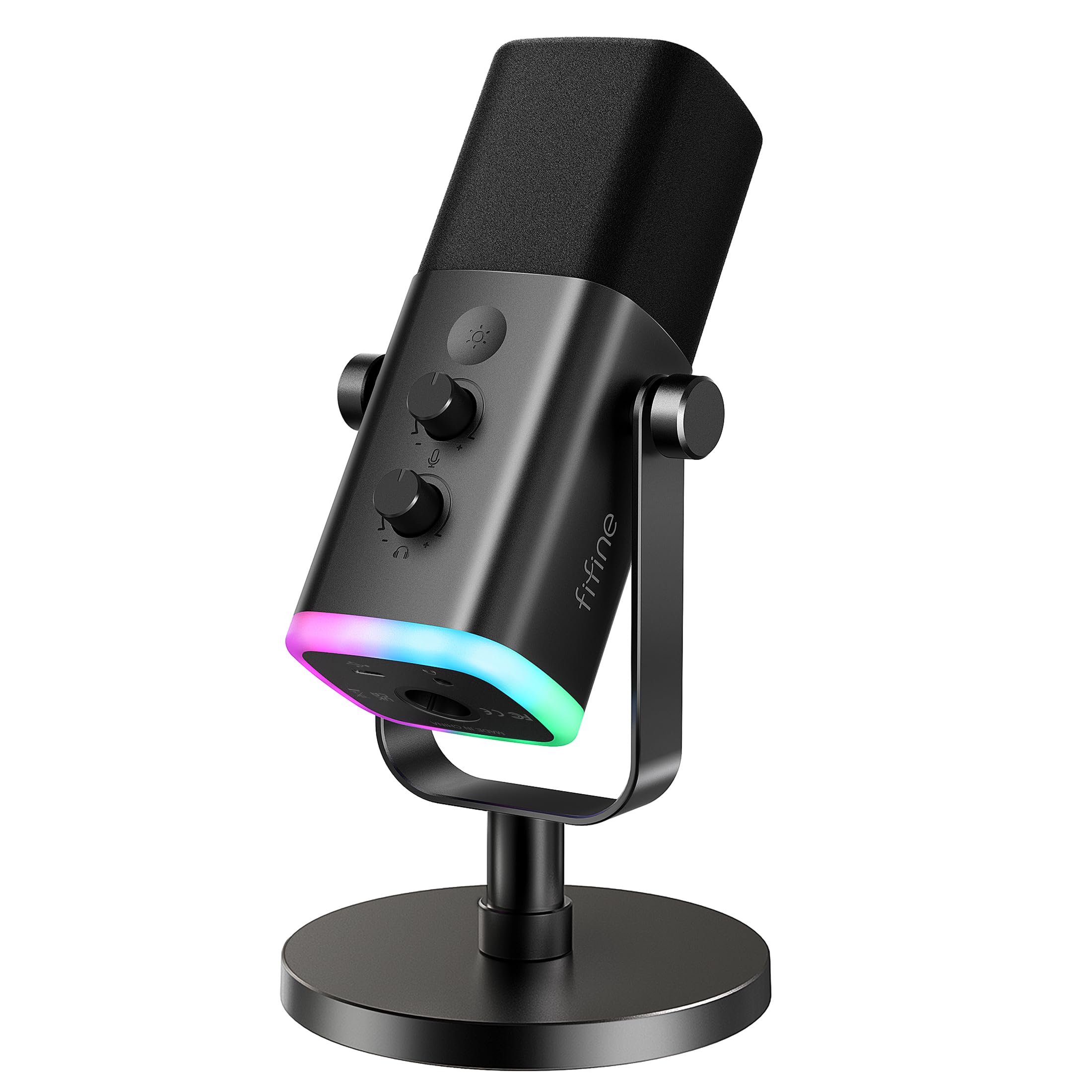 Fifine AM8 USB/XLR Dynamic Gaming Microphone | Dynamic Mic for Podcast Recording