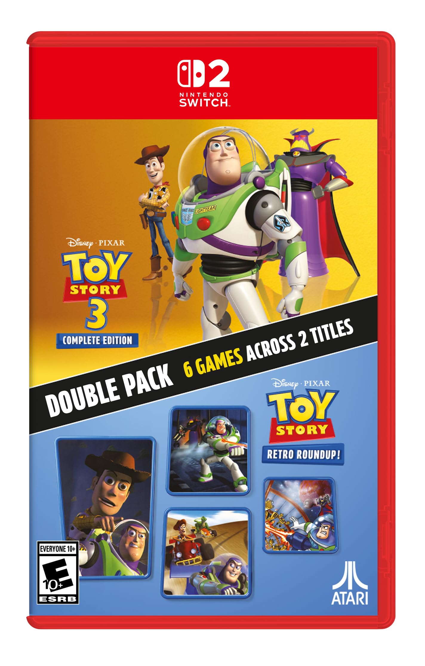Toy Story: Retro Roundup! + Toy Story 3 Complete Edition Double Pack for Nintend