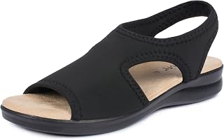 Aerosoft women's stretch sandals, 05, extra light and with all-round stretch, in 5 colours