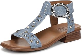 Naturalizer Women's Brandy T-Strap Buckled Sandal