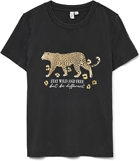 VERO MODA T-Shirt Vmfeo S/S O-Neck T-Shirt Jrs Btq Ga for Women