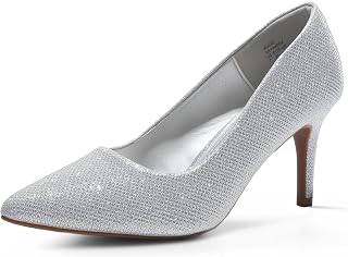 DREAM PAIRS Women's Kucci Classic Fashion Pointed Toe High Heel Dress Pumps Shoes