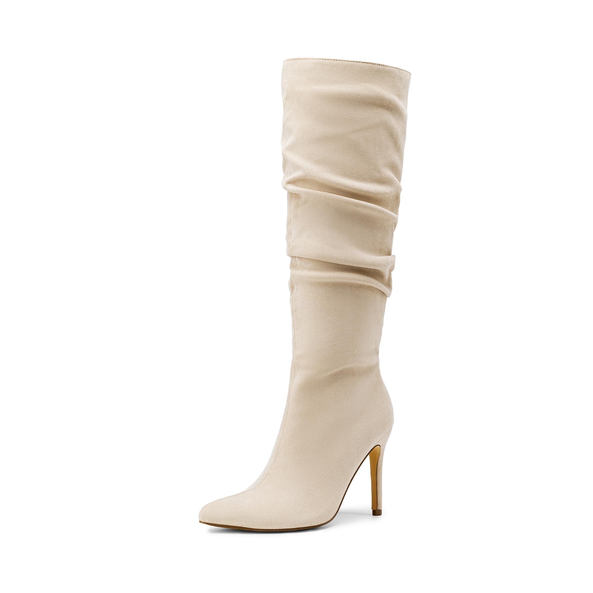 DREAM PAIRS Women's High Stiletto Knee High Boots