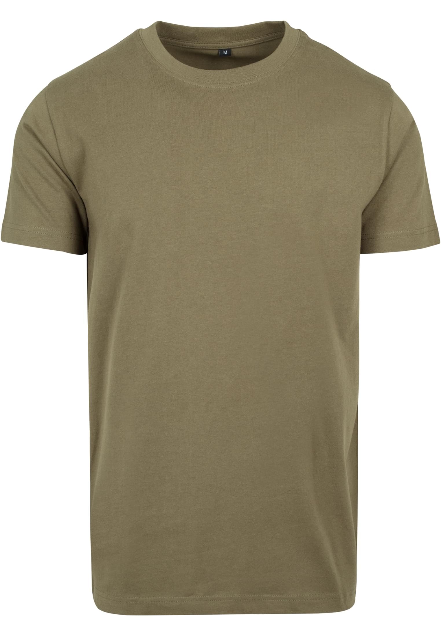 Build Your Brand Men T-Shirt Round Neck 1/3/5 Pack
