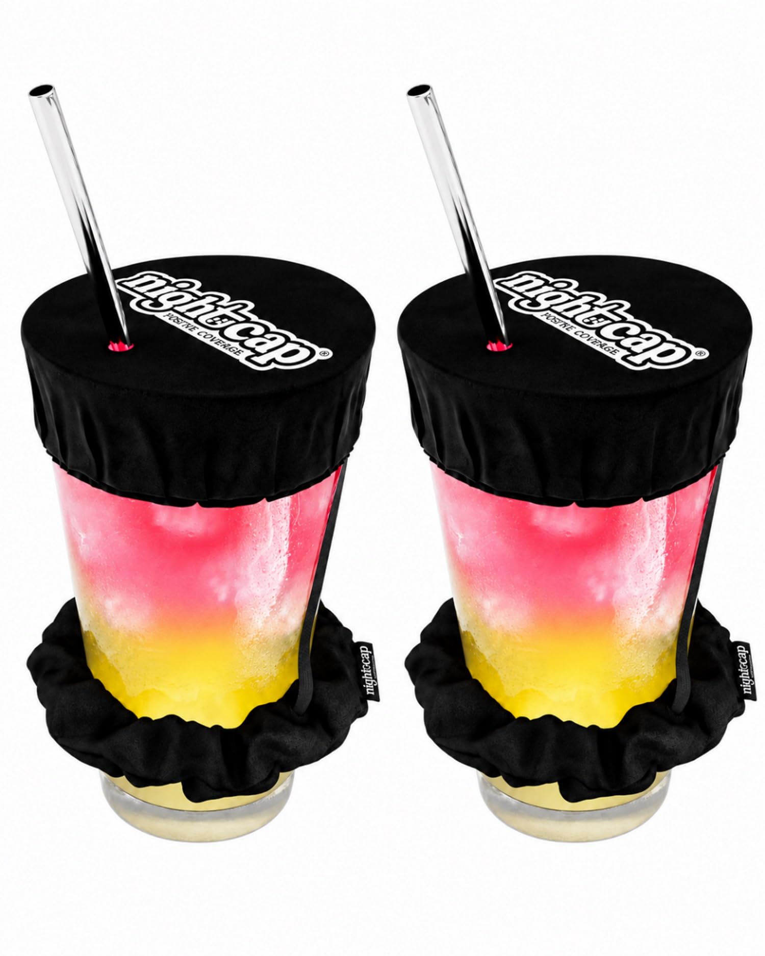 NightCap Drink Cover Scrunchie, Anti Spiking Drink Protector for Women