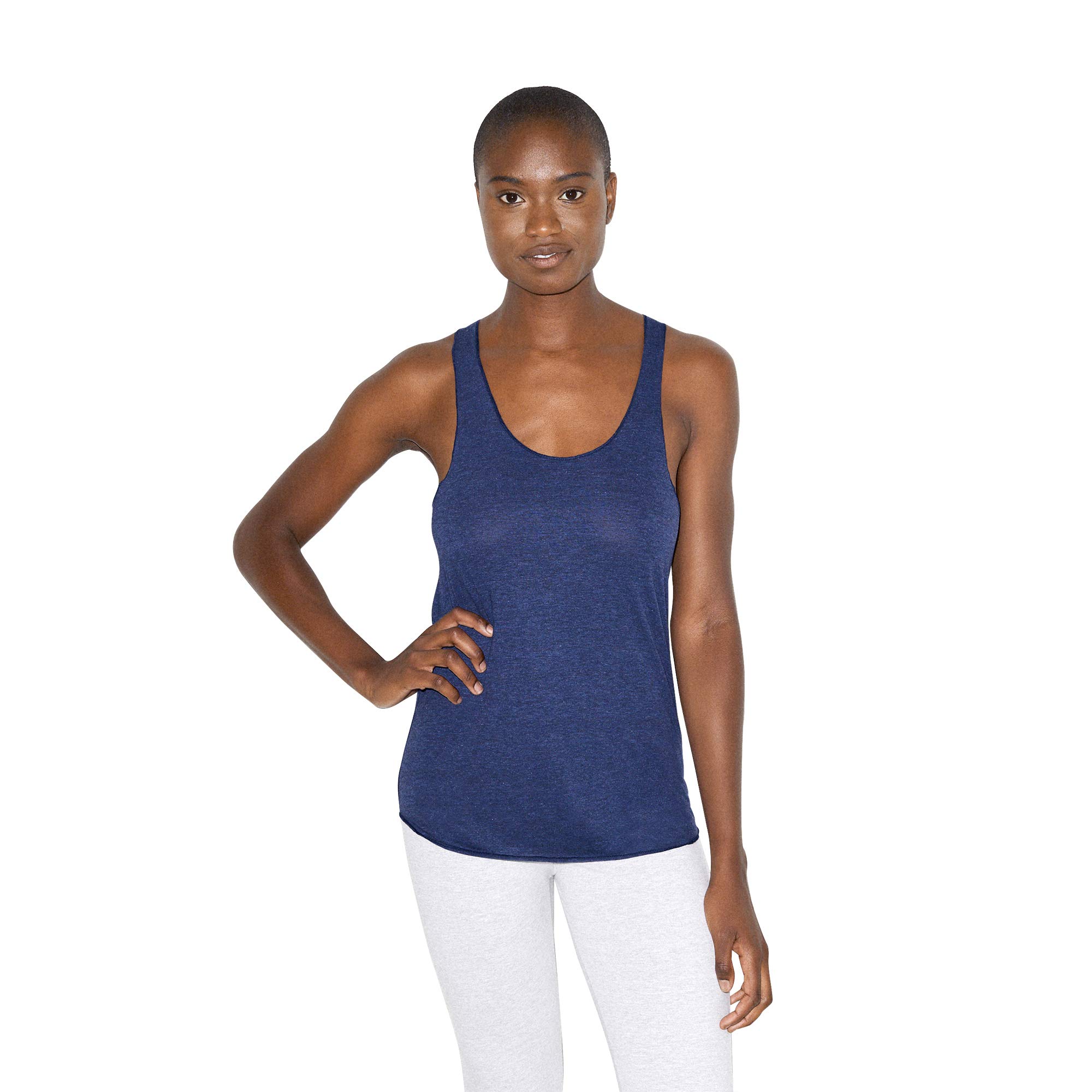 American Apparel Womens American Apparel Women's Tri-Blend Sleeveless Racerback 