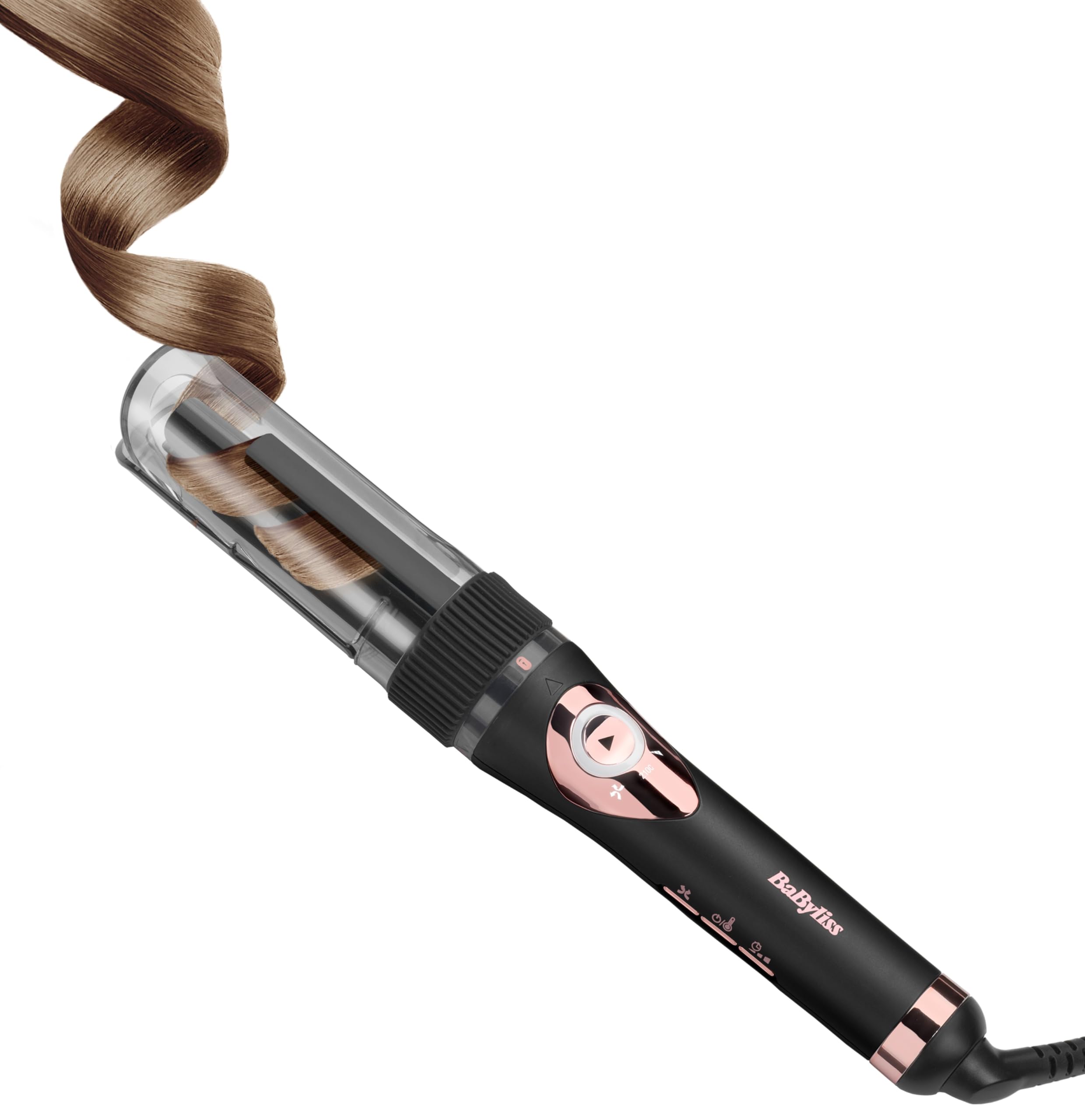 BaByliss Curl Secret Lite Hair Curler Automatic Rotating, 19mm Curling Wand