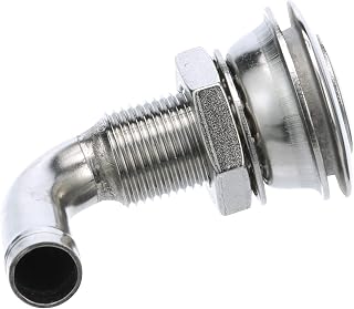 Seachoice Fuel Tank Vent, Stainless Steel, 5/8 in., 90 Dgree, Corrosion-Resistant