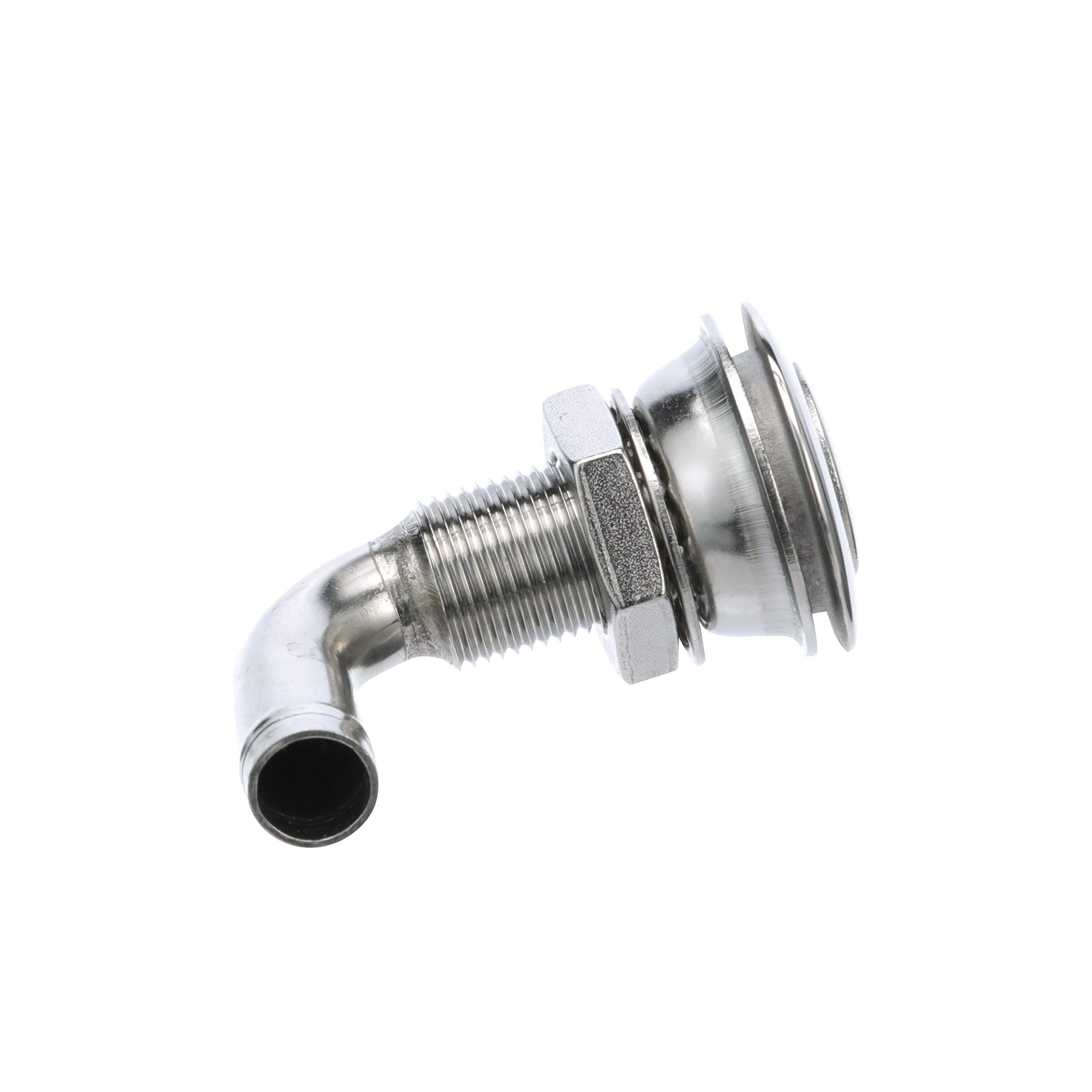 Seachoice Fuel Tank Vent, Stainless Steel, 5/8 in., 90 Dgree, Corrosion-Resistan