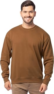 Fruit of the Loom Men's Eversoft Fleece Crewneck Sweatshirts, Moisture Wicking & Breathable, Sizes S-4x