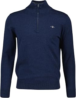 Gant Classic Cotton Half Zip Men's Pullover (Pack of 1)