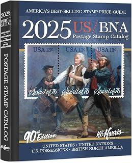 The 2025 United States/British North America Postage Stamp Catalog, 90th Edition (United States Postage Stamp Catalog)