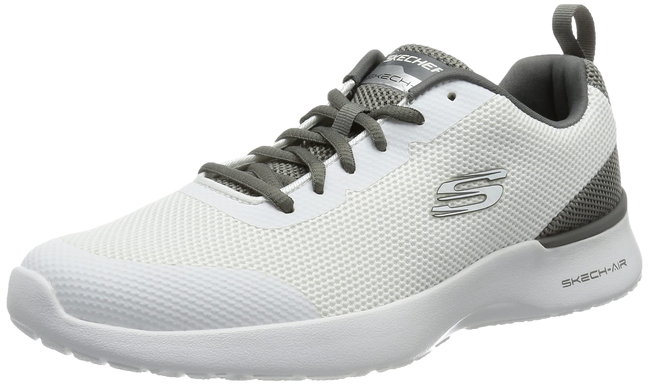 Skechers Men's Air Dynamight Winly Sneakers, white, 42.5 EU