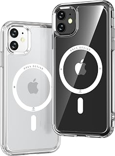 ONES Magnetic Case for iPhone 11 | Compatible with Magsafe, Slim Clear Shockproof Cover, [PC + TPU Hybrid] Anti-Yellowing & Anti-Fingerprint iPhone 11 Transparent Case