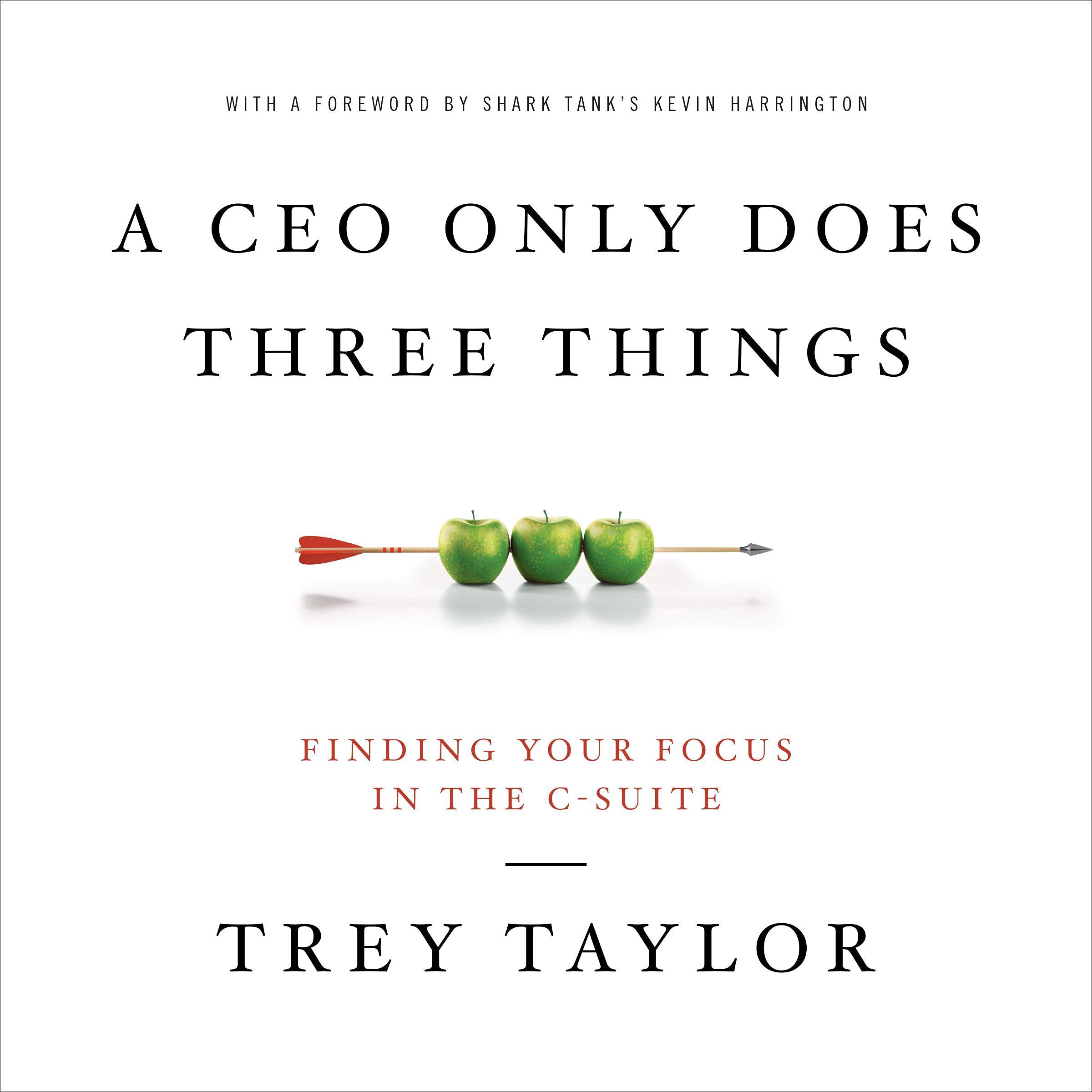 A CEO Only Does Three Things: Finding Your Focus in the C-Suite