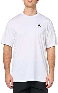 adidas Men's Essentials Stretch Training T-Shirt, White/Black, Large