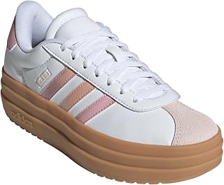 adidas Kids Girls Vl Court Bold Sneakers Shoes Casual - Black