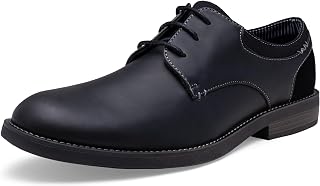 Jousen Men's Casual Dress Shoes Retro Oxfords Business Comfort Formal Shoes