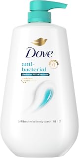 Dove Body Wash Antibacterial For All Skin Types 30.6 oz Pump, Sulfate Free | Dove Antibacterial Body Wash eliminates 99% of bacteria while nourishing skin with a sulfate-free formula