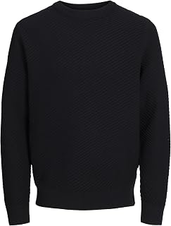 JACK & JONES Soft Fabric Jumper with Embossed Weave Regular Fit