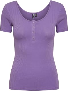 PIECES Women's Pckitte Ss Top Noos Bc T-Shirt
